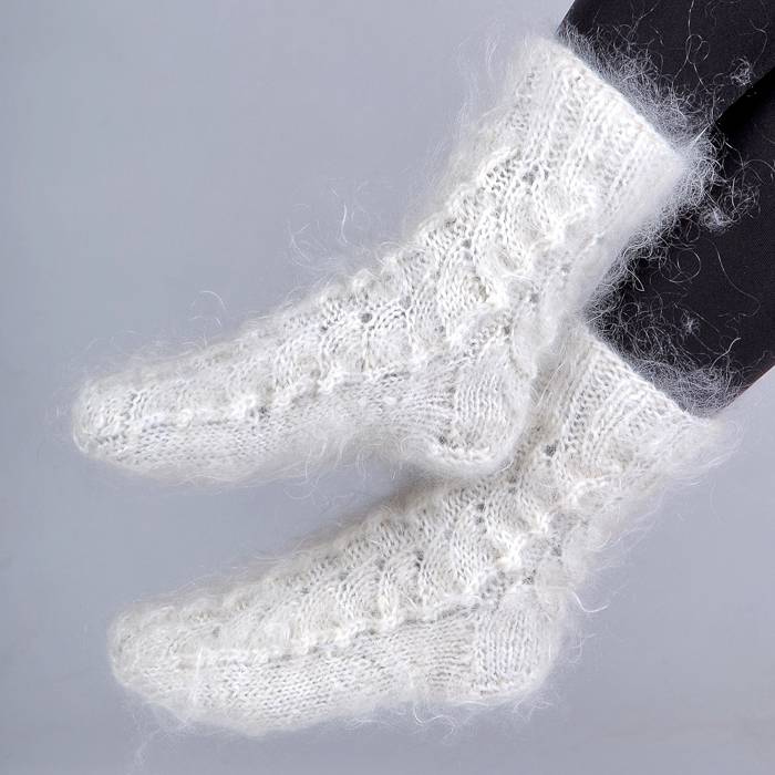 Носки пушистые “морозец”