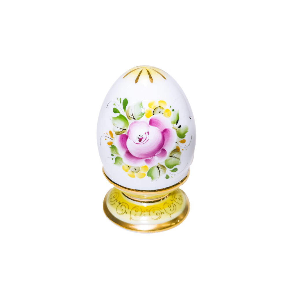 Яйцо сувенирное (высокохудожественная роспись) гжель ручная роспись