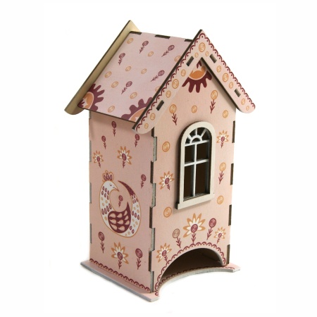Чайный домик со съёмной крышей с принтом "грёзы"