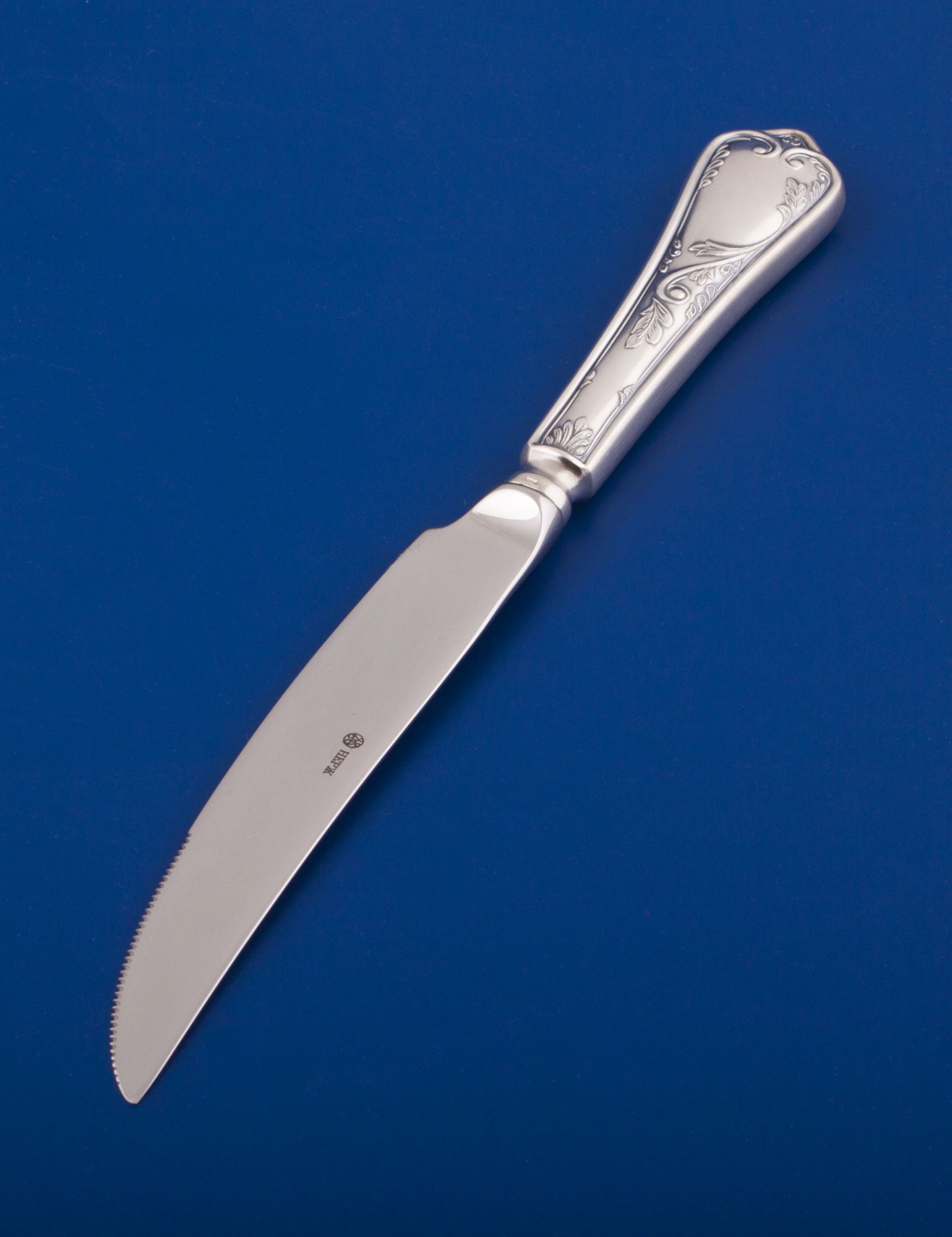 Серебрный нож для стейка №10