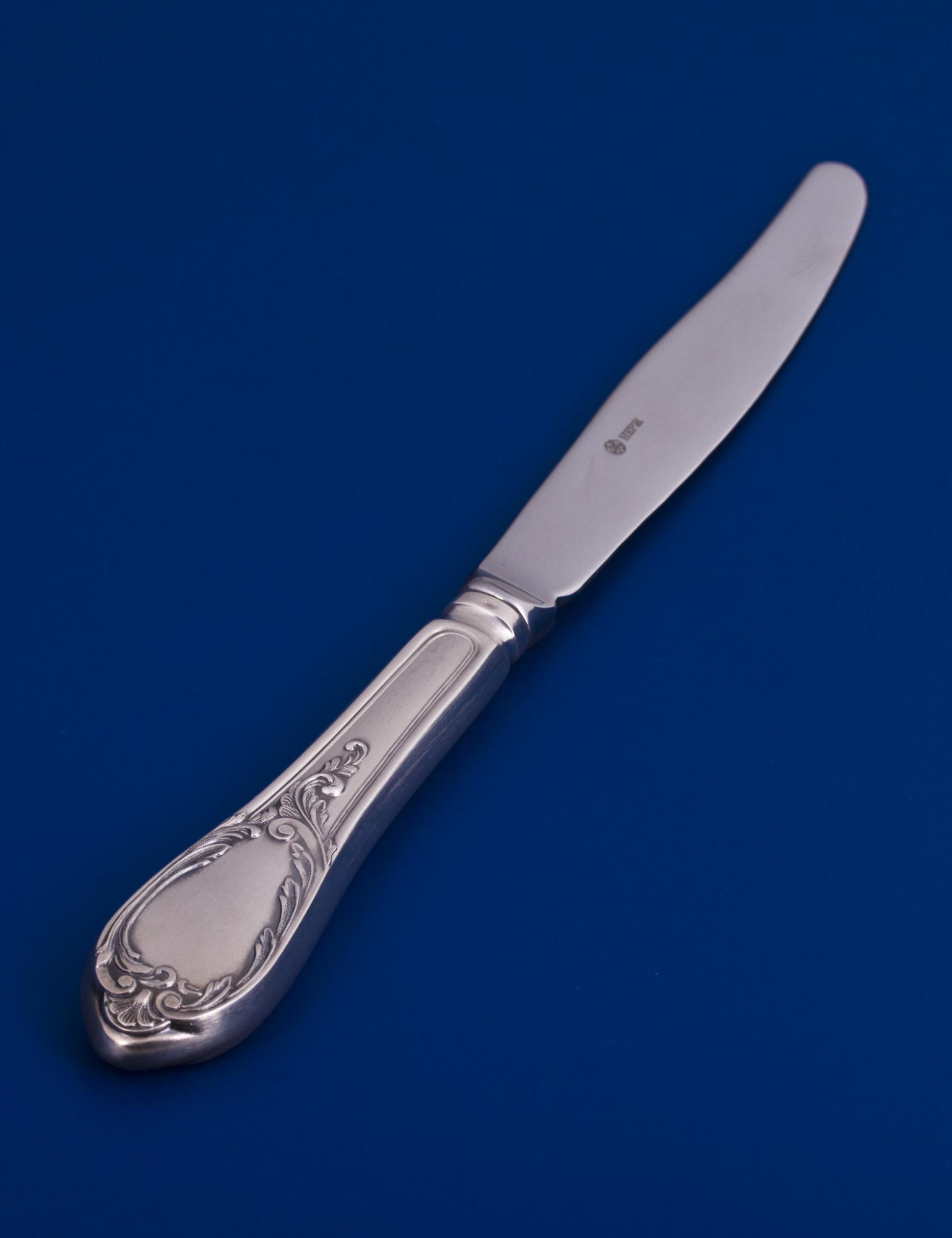 Серебряный десертный нож "сильвия"