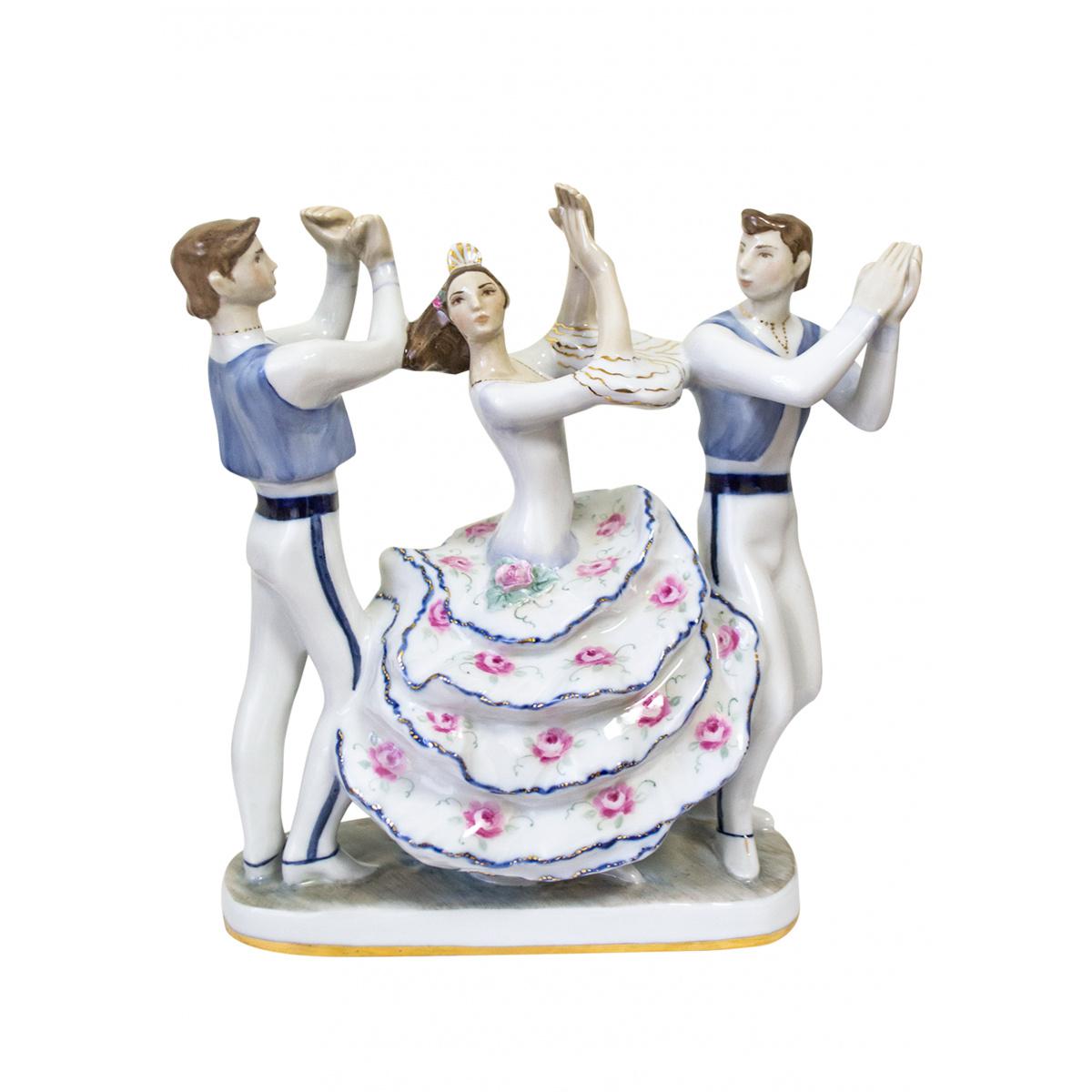 Скульптура "испанский танец" автор гатилова е.и. (возможны  варианты росписи)