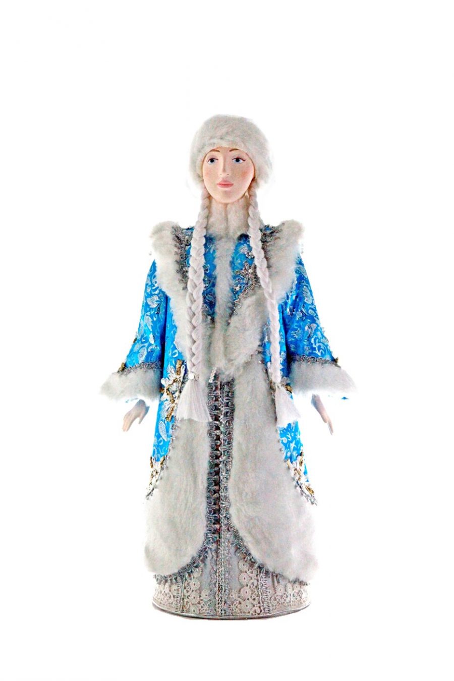 Кукла интерьерная потешного промысла снегурочка (большая 50 см)
