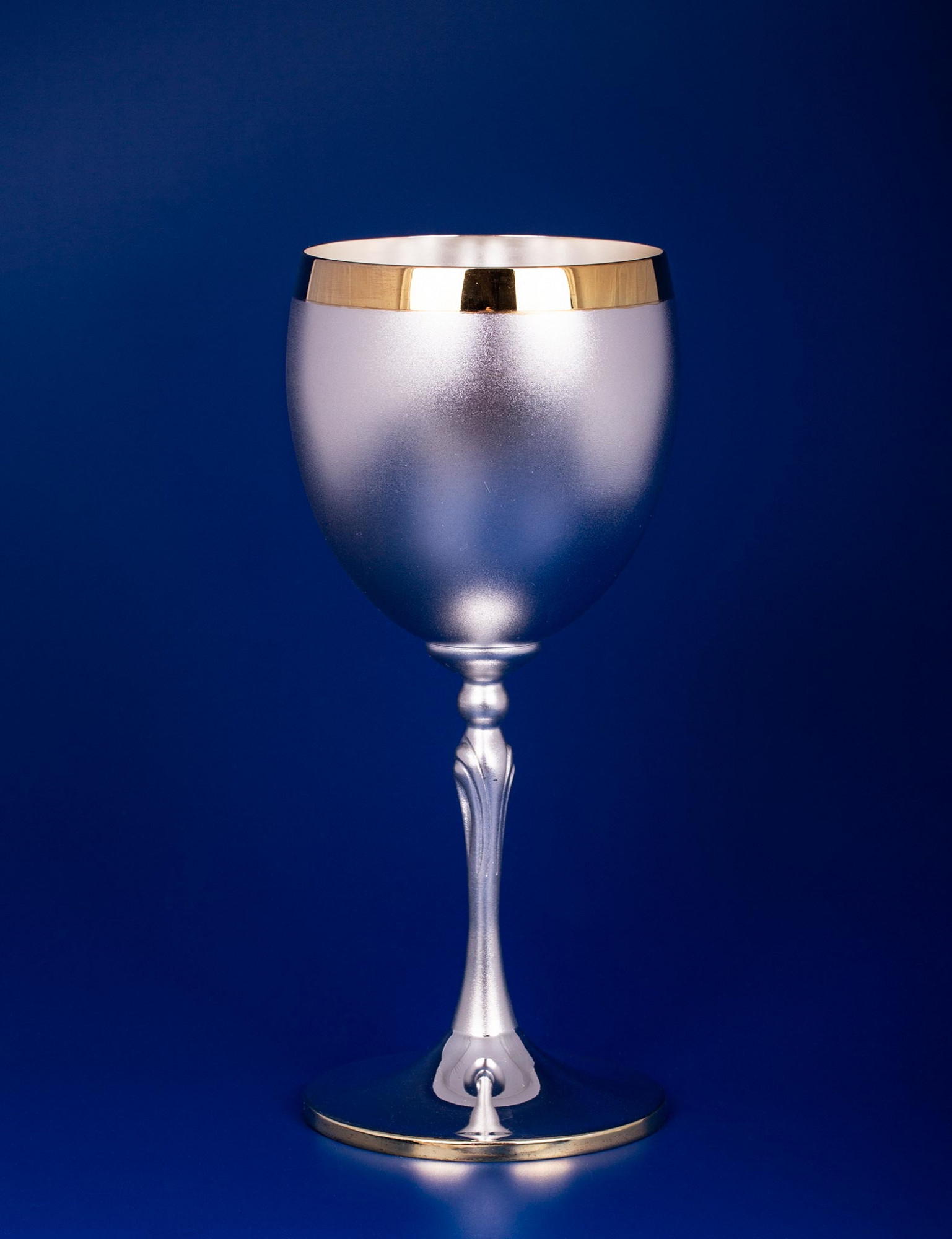 Серебряный бокал для белого вина №36